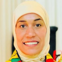 Nouhaila Benzina, défenseure centrale à l’AS FAR — première joueuse voilée en Coupe du monde