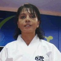 Touria Bennouh, karatéka et enseignante de karaté — 5e dan, pionnière du karaté féminin au Maroc